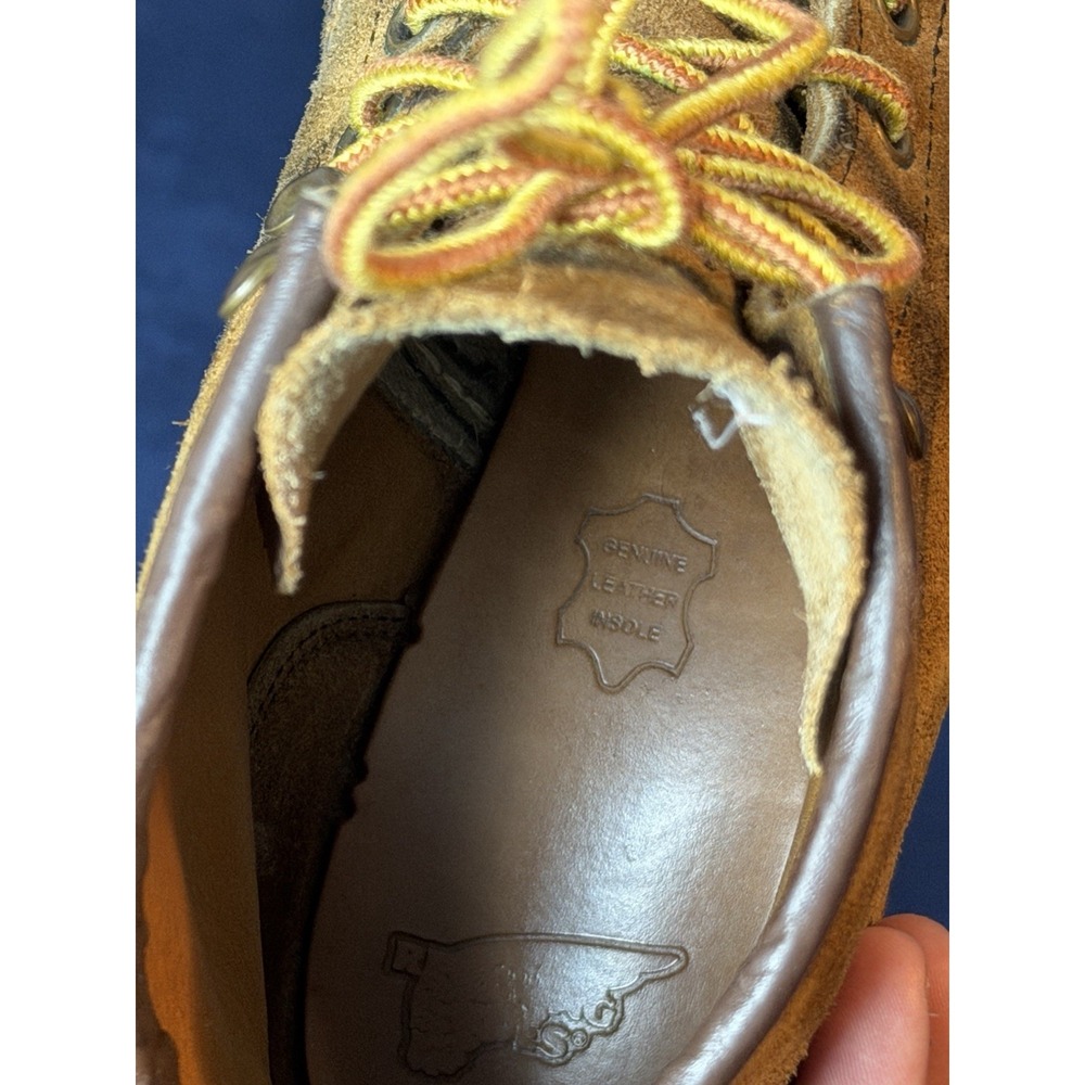 Vtg Red Wing Heritage Rover Boots Muleskinner Roughout Leather 2953 Mens 7.5D - Picture 9 of 15